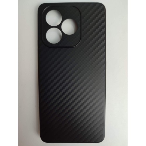 Чехол силиконовый Honor X8D карбон черный