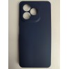 Чехол силиконовый Honor X8D Silicone Cover без лого темно-синий