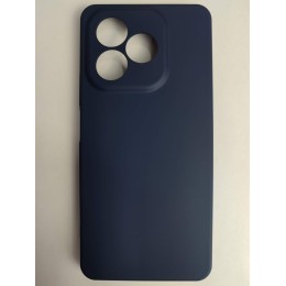 Чехол силиконовый Honor X8D Silicone Cover без лого темно-синий
