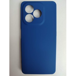 Чехол силиконовый Honor X8D Soft Touch матовый синий
