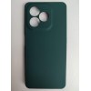 Чехол силиконовый Honor X8D Soft Touch матовый зеленый