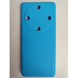 Чехол силиконовый Honor X9A Silicone Cover Nano лазурный