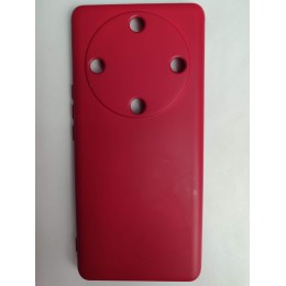 Чехол силиконовый Honor X9A Silicone Cover Nano вишневый
