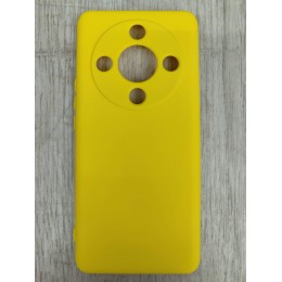 Чехол силиконовый Honor X9B Silicone Case желтый