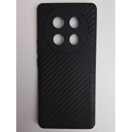 Чехол силиконовый Honor X9C карбон черный