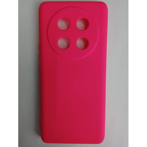 Чехол силиконовый Honor X9C Silicone Cover без лого фуксия