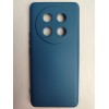 Чехол силиконовый Honor X9C Silicone Cover Nano темно-синий