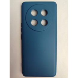 Чехол силиконовый Honor X9C Silicone Cover Nano темно-синий