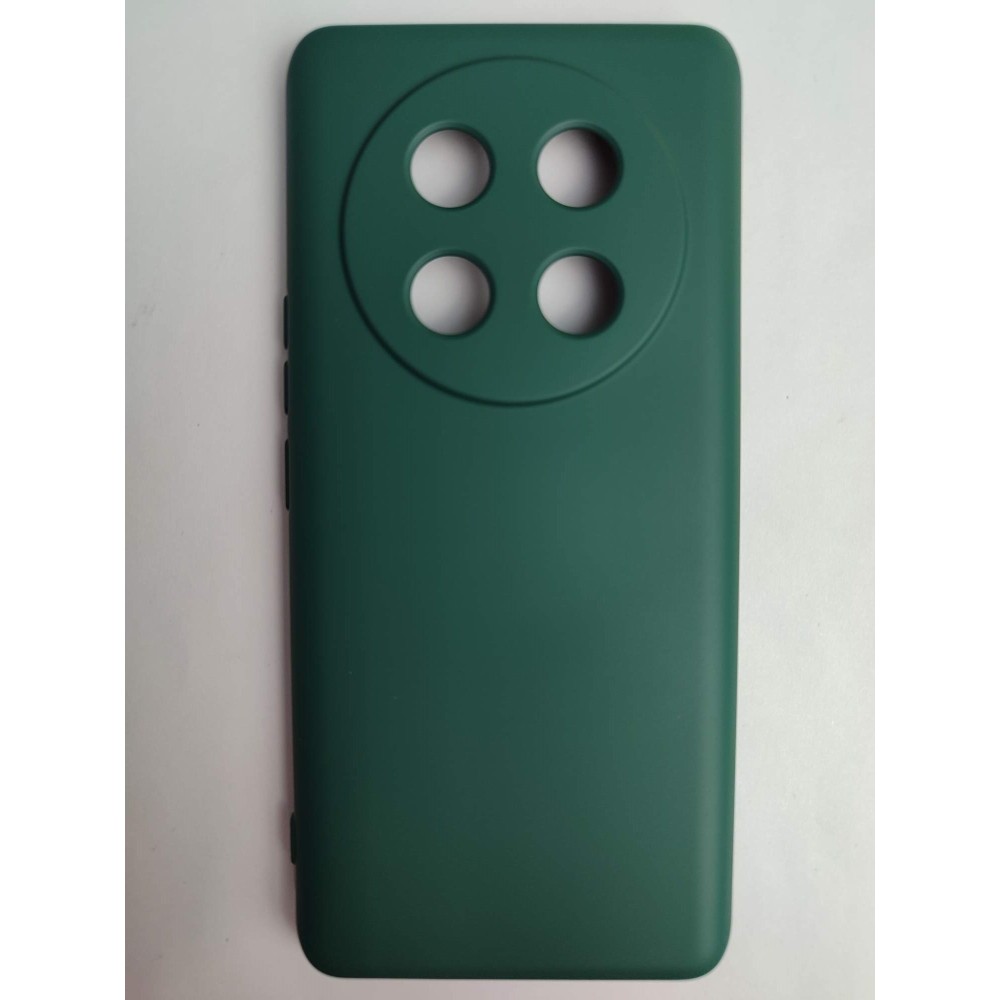 Чехол силиконовый Honor X9C Silicone Cover Nano темно-зеленый