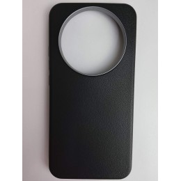 Чехол силиконовый Honor X9D ЭкоКожа черный