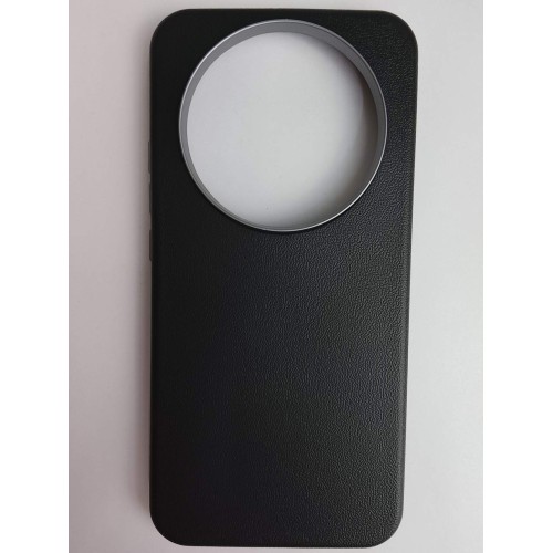 Чехол силиконовый Honor X9D ЭкоКожа черный