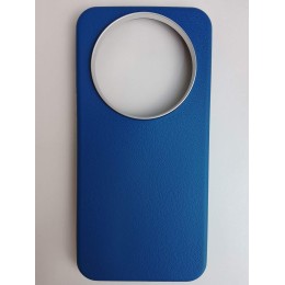 Чехол силиконовый Honor X9D ЭкоКожа синий