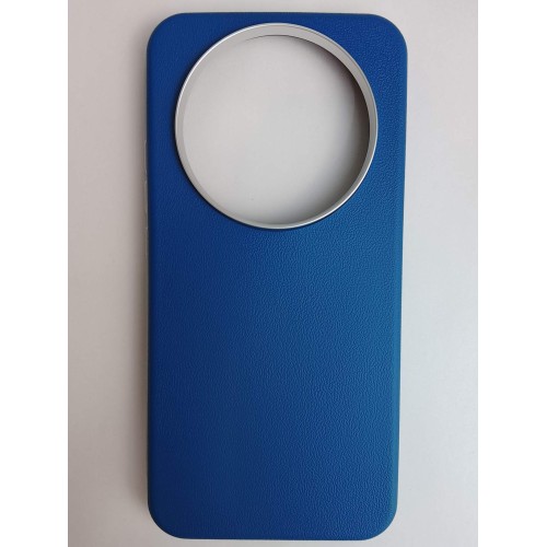 Чехол силиконовый Honor X9D ЭкоКожа синий