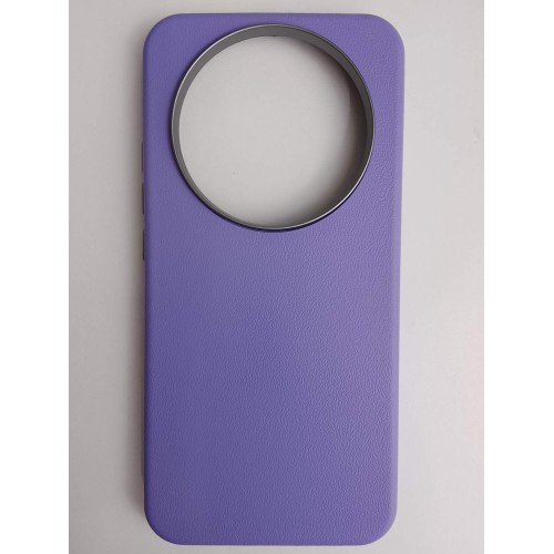 Чехол силиконовый Honor X9D ЭкоКожа сиреневый