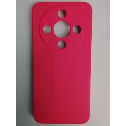 Чехол силиконовый Honor X9D Silicone Cover без лого фуксия