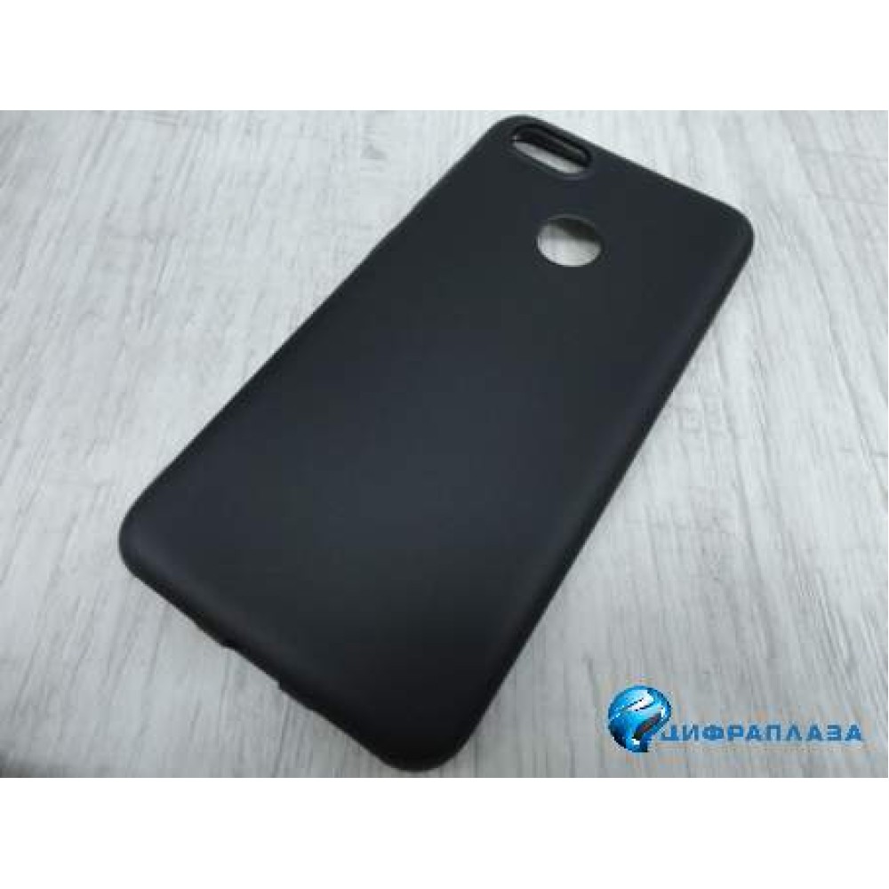 Чехол силиконовый Huawei Enjoy 7 Soft Touch черный