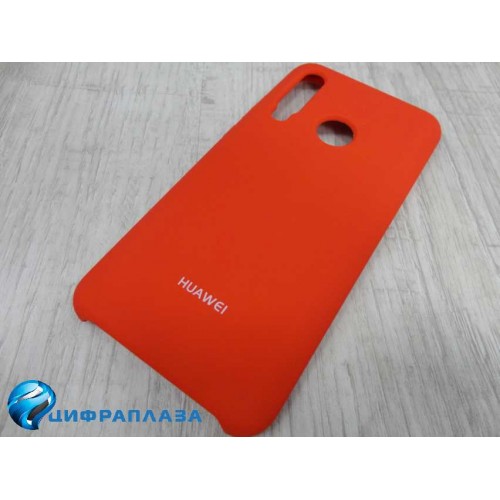 Чехол силиконовый Huawei Honor 10i Silicone Case Soft Touch красный*