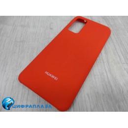 Чехол силиконовый Huawei Honor 30 Silicone Case Soft Touch красный*