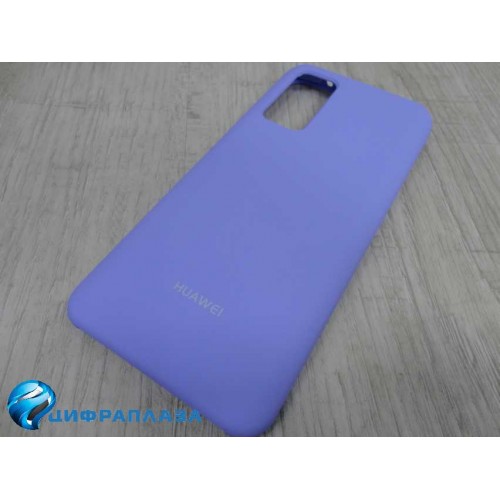 Чехол силиконовый Huawei Honor 30 Silicone Case Soft Touch сиреневый*