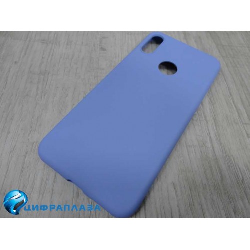 Чехол силиконовый Huawei Honor 8A Silicone Case New Era голубой