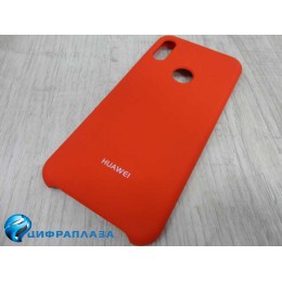 Чехол силиконовый Huawei Honor 8A Silicone Case Soft Touch красный*