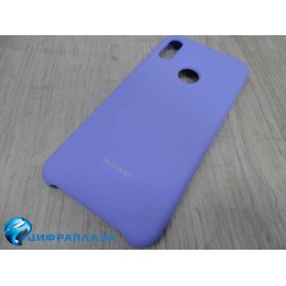 Чехол силиконовый Huawei Honor 8A Silicone Case Soft Touch сиреневый*