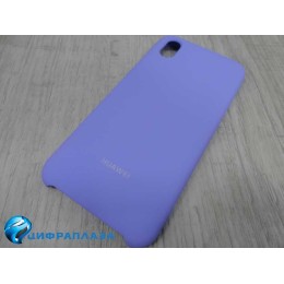 Чехол силиконовый Huawei Honor 8S Silicone Case Soft Touch сиреневый*