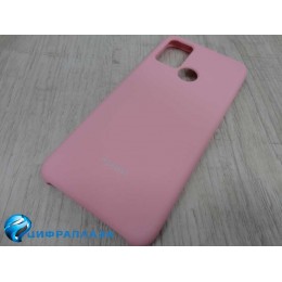 Чехол силиконовый Huawei Honor 9A Silicone Case Soft Touch розовый*