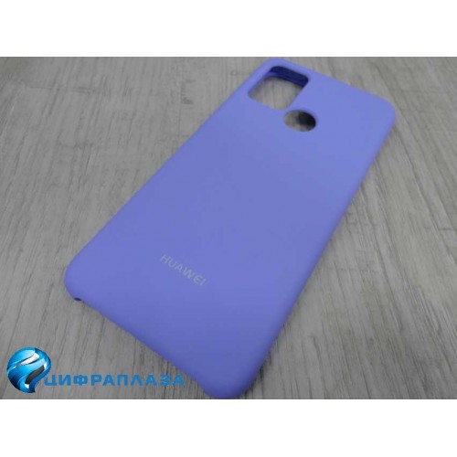 Чехол силиконовый Huawei Honor 9A Silicone Case Soft Touch сиреневый*