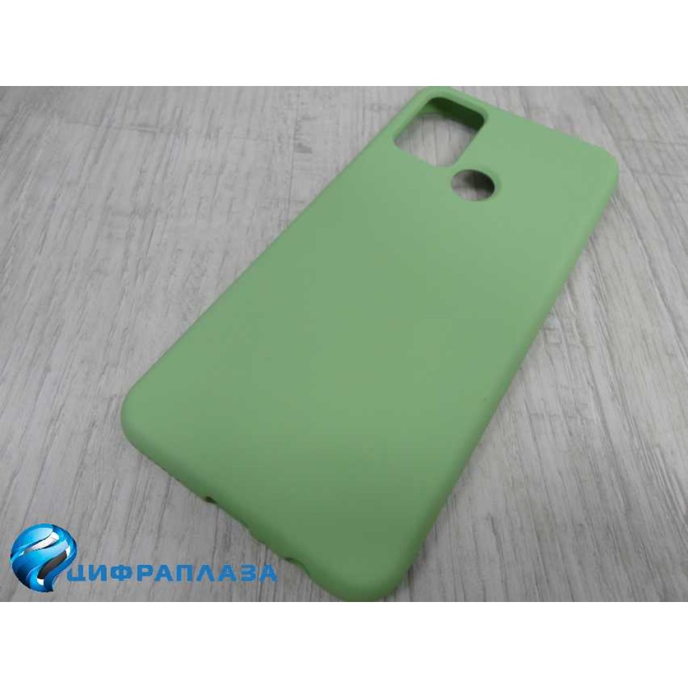 Чехол силиконовый Huawei Honor 9A Silicone Cover Nano мятно-зеленый