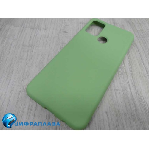 Чехол силиконовый Huawei Honor 9A Silicone Cover Nano мятно-зеленый