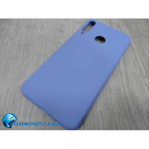 Чехол силиконовый Huawei Honor 9C Silicone Case New Era голубой