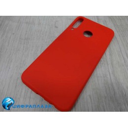 Чехол силиконовый Huawei Honor 9C Silicone Case New Era красный