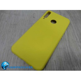 Чехол силиконовый Huawei Honor 9C Silicone Case New Era желтый