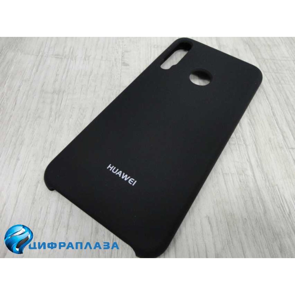 Чехол силиконовый Huawei Honor 9C Silicone Case Soft Touch черный