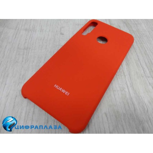 Чехол силиконовый Huawei Honor 9C Silicone Case Soft Touch красный*