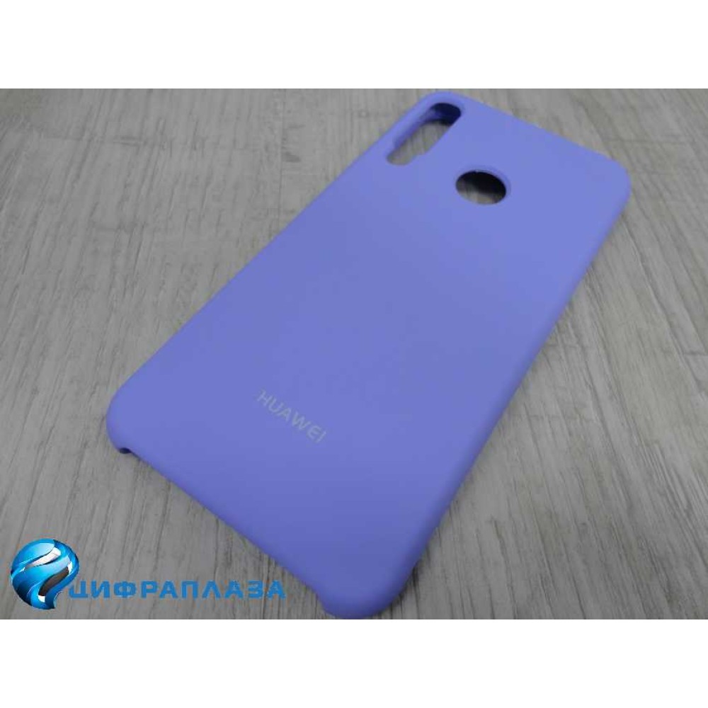 Чехол силиконовый Huawei Honor 9C Silicone Case Soft Touch сиреневый