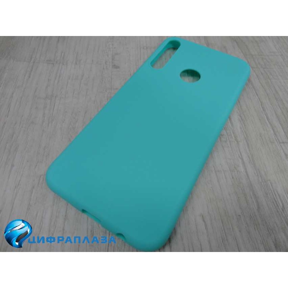 Чехол силиконовый Huawei Honor 9C Soft Touch New бирюзовый