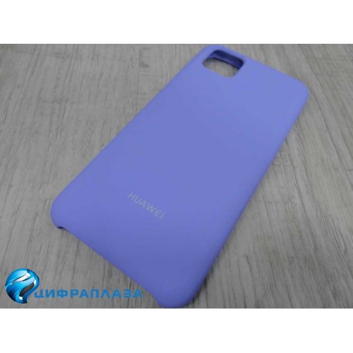 Чехол силиконовый Huawei Honor 9S Silicone Case Soft Touch сиреневый*