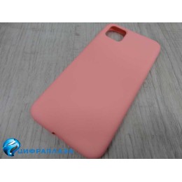 Чехол силиконовый Huawei Honor 9S Silicone Cover Nano розовый