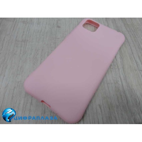 Чехол силиконовый Huawei Honor 9S Slim Stripe розовый