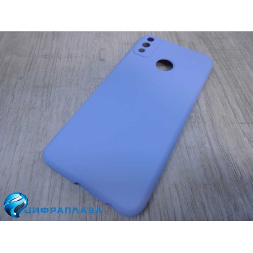 Чехол силиконовый Huawei Honor 9X Lite Silicone Case New Era голубой