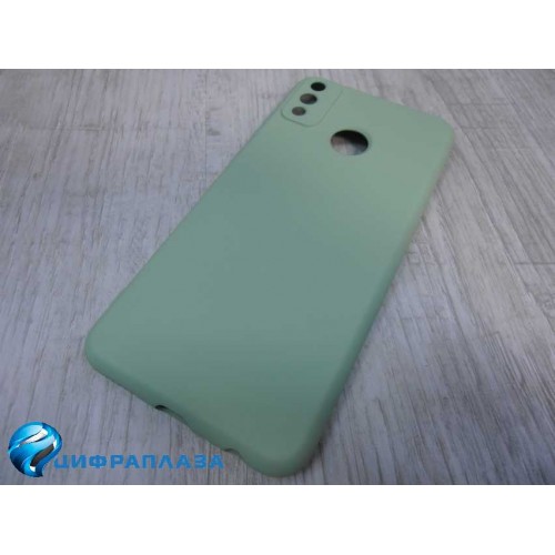 Чехол силиконовый Huawei Honor 9X Lite Silicone Case New Era зеленый