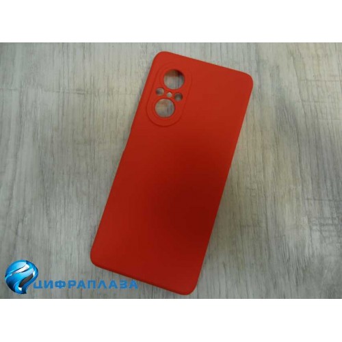 Чехол силиконовый Huawei Nova 9 SE Silicone Case New Era красный