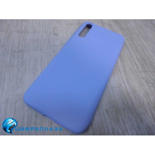 Чехол силиконовый Huawei Y8P/P Smart S Silicone Case New Era голубой