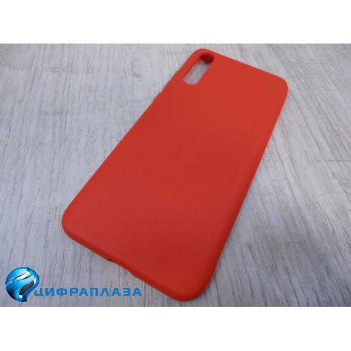 Чехол силиконовый Huawei Y8P/P Smart S Silicone Case New Era красный