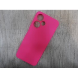 Чехол силиконовый Infinix HOT 30 Play Silicone Cover Nano фуксия