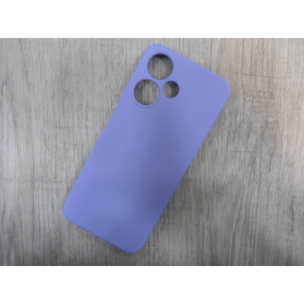 Чехол силиконовый Infinix HOT 30 Play Silicone Cover Nano лиловый