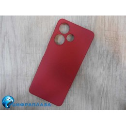 Чехол силиконовый Infinix HOT 30 Silicone Cover Nano 2mm вишневый