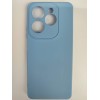 Чехол силиконовый Infinix Hot 40/Hot 40 Pro Silicone Cover Nano голубой